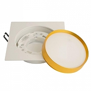 Встраиваемый светильник Feron DL506 51362 цвет плафона/подвески Белый, Золото, цвет арматуры Белый, Золото-5