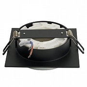 Встраиваемый светильник Feron DL506 51363 цвет плафона/подвески Серебро, Черный, цвет арматуры Серебро, Черный-6