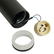 Подвесной светильник Feron ML1008 51377 цвет плафона/подвески Черный, цвет арматуры Черный-7