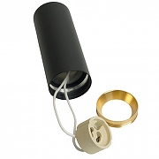 Накладной светильник Feron ML101 Barrel 51379 цвет плафона/подвески Золото, Черный, цвет арматуры Черный-9