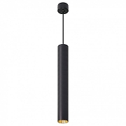 Подвесной светильник Feron ML1018 51387 цвет плафона/подвески Черный, Золото, цвет арматуры Золото, Черный