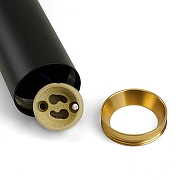 Подвесной светильник Feron ML1018 51387 цвет плафона/подвески Черный, Золото, цвет арматуры Золото, Черный-8