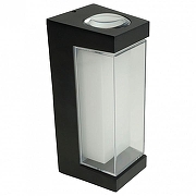 Накладной светильник Feron DH059 51482 цвет плафона/подвески Прозрачный, цвет арматуры Черный