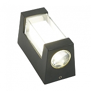 Накладной светильник Feron DH058 51490 цвет плафона/подвески Прозрачный, цвет арматуры Черный-6