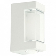 Накладной светильник Feron DH058 51492 цвет плафона/подвески Прозрачный, цвет арматуры Белый