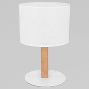 Настольная лампа TK Lighting Deva 5217 Deva White цвет плафона/подвески Белый, цвет арматуры Белый, Коричневый