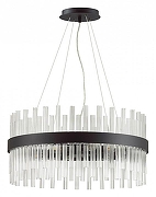 Подвесной светильник Lumion Mitsuko 5272/6 цвет плафона/подвески Прозрачный, цвет арматуры Черный-4