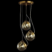 Подвесной светильник Lumion Wanda 5288/3 цвет плафона/подвески Латунь, цвет арматуры Латунь-1