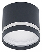 Накладной светильник Reluce Technical 53001 53001-9.5-001LD GX53 BK цвет плафона/подвески Белый, Черный, цвет арматуры Черный