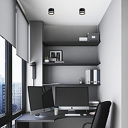 Накладной светильник Reluce Technical 53002 53002-9.5-001LD GX53 BK цвет плафона/подвески Черный, цвет арматуры Черный-4