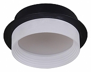 Встраиваемый светильник Reluce Technical 53004 53004-9.0-001RLD GX53 BK цвет плафона/подвески Белый, Черный, цвет арматуры Белый, Черный