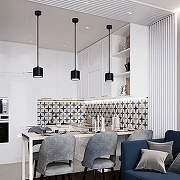 Подвесной светильник Reluce Technical 53005 53005-0.9-001LD GX53 BK цвет плафона/подвески Черный, цвет арматуры Черный-5