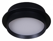 Встраиваемый светильник Reluce Technical 53005 53005-9.0-001RLD GX53 BK цвет плафона/подвески Белый, Черный, цвет арматуры Белый, Черный