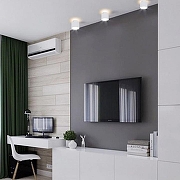 Накладной светильник Reluce Technical 53006 53006-9.5-001IL GX53+LED3W WT цвет плафона/подвески Белый, цвет арматуры Белый-5