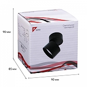 Спот Reluce Technical 53009 53009-9.5-001CT GX53 BK цвет плафона/подвески Черный, цвет арматуры Черный-2