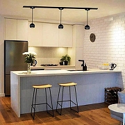 Подвесной светильник Reluce Technical 53015-0.9-001CT GX53 BK цвет плафона/подвески Белый, Черный, цвет арматуры Черный-4