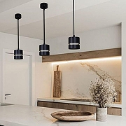 Подвесной светильник Reluce Technical 53017 53017-0.9-001MN GX53 BK цвет плафона/подвески Черный, цвет арматуры Черный-4