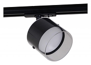 Светильник на штанге Reluce Technical 53021-9.3-001IL GX53 BK цвет плафона/подвески Прозрачный, Черный, цвет арматуры Черный