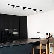 Светильник на штанге Reluce Technical 53021-9.3-001IL GX53 BK цвет плафона/подвески Прозрачный, Черный, цвет арматуры Черный-6