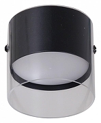 Накладной светильник Reluce Technical 53021 53021-9.5-001IL GX53 BK цвет плафона/подвески Прозрачный, Черный, цвет арматуры Прозрачный, Черный