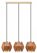 Подвесной светильник Velante 533 533-706-03 цвет плафона/подвески Коричневый, цвет арматуры Латунь