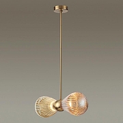 Подвесной светильник Odeon Light Elica 5402/2 цвет золото-1