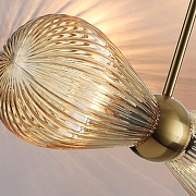 Подвесной светильник Odeon Light Elica 5402/2 цвет золото-3