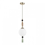 Подвесной светильник Odeon Light Palle 5405/1 цвет зеленый, золотой, коричневый-2