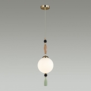 Подвесной светильник Odeon Light Palle 5405/1 цвет зеленый, золотой, коричневый-3