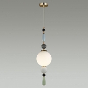 Подвесной светильник Odeon Light Palle 5405/1A цвет зеленый, золотой, коричневый-3