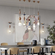 Подвесной светильник Odeon Light Terra 5414/1A цвет бежевый, бронза античная, терракот-6