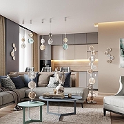 Торшер Odeon Light Caramella 1 5416/68FL цвет хром-4