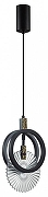 Подвесной светильник Odeon Light Mercury 5421/17L цвет плафона/подвески Прозрачный, цвет арматуры Золото, Черный-2