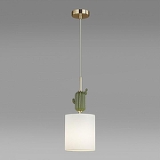 Подвесной светильник Odeon Light Cactus 5425/1 цвет зеленый, золото-3
