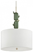 Подвесной светильник Odeon Light Cactus 5425/3 цвет зеленый, золото