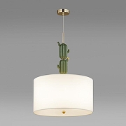 Подвесной светильник Odeon Light Cactus 5425/3 цвет зеленый, золото-3