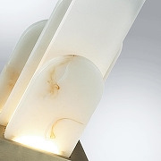Настольная лампа Odeon Light Foros 5437/12TL цвет плафона/подвески Белый, цвет арматуры Бронза-3