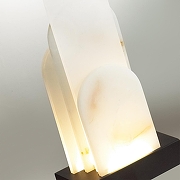 Настольная лампа Odeon Light Foros 5438/12TL цвет плафона/подвески Белый, цвет арматуры Черный-3