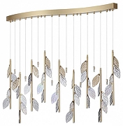 Подвесной светильник Odeon Light L1stva 5445/17 цвет золотой