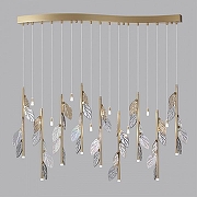 Подвесной светильник Odeon Light L1stva 5445/17 цвет золотой-2