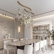 Подвесной светильник Odeon Light L1stva 5445/17 цвет золотой-5