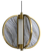 Подвесной светильник Odeon Light Toscana 5448/12L цвет бронза