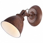 Спот Globo Giorgio 54647-1 цвет плафона/подвески Коричневый, цвет арматуры Коричневый-1