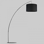 Торшер TK Lighting Moby 5485 Moby Black цвет плафона/подвески Черный, цвет арматуры Черный