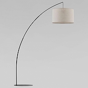 Торшер TK Lighting Moby 5486 Moby Nature цвет плафона/подвески Серый, цвет арматуры Черный