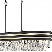 Подвесной светильник Simple Story 5521 5521-6PL цвет плафона/подвески Золото, Прозрачный, Черный, цвет арматуры Черный-2