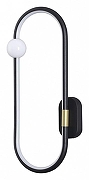 Бра Lumion Harlow 5607/14WL цвет плафона/подвески Белый, Черный, цвет арматуры Черный