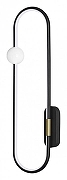 Бра Lumion Harlow 5607/20WL цвет плафона/подвески Белый, Черный, цвет арматуры Черный