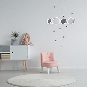 Подвесной светильник Lumion Kumiko 5611/99L цвет плафона/подвески Белый, Серый, цвет арматуры Белый-4