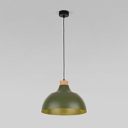 Подвесной светильник TK Lighting Cap 5665 Cap Green цвет плафона/подвески Зеленый, цвет арматуры Черный-1